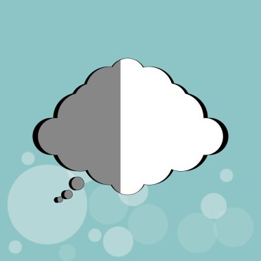 Kabarcık simgesi tasarım