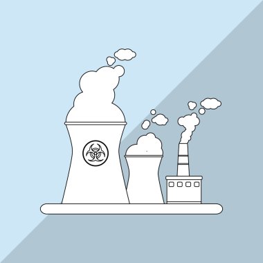 Çevre simgesi tasarım, vektör çizim