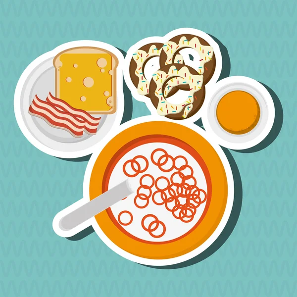 Design de ícone de café da manhã, ilustração vetorial —  Vetores de Stock