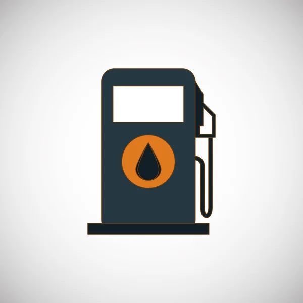 Diseño de la industria petrolera — Vector de stock