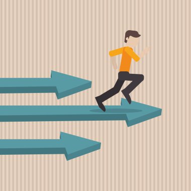 Kazanan ve işadamı tasarım