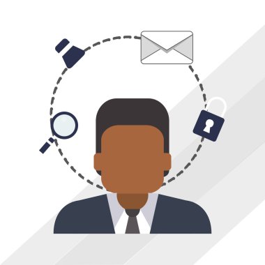 Sosyal Ortam simgesi tasarımı