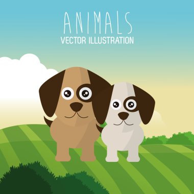 Köpek simgesi tasarım