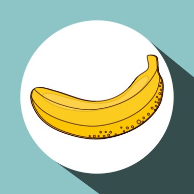 Meyve simgesi tasarım, vektör çizim