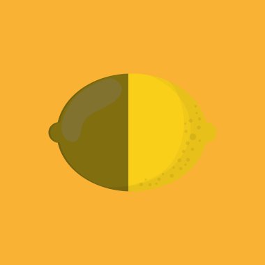 Meyve simgesi tasarım, vektör çizim