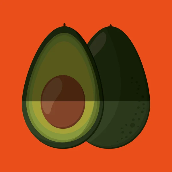 Design de ícone de frutas, ilustração vetorial —  Vetores de Stock