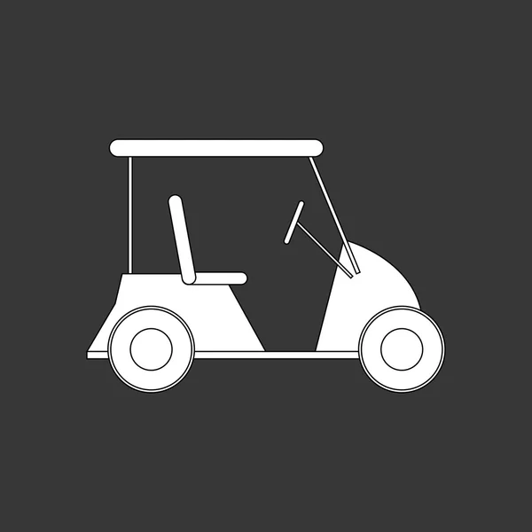 Golf icon design, Illustrazione vettoriale — Vettoriale Stock