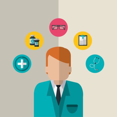 tıbbi bakım simgesi tasarım