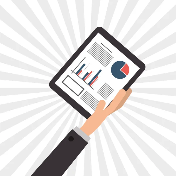 Desenho de documentos infográficos —  Vetores de Stock