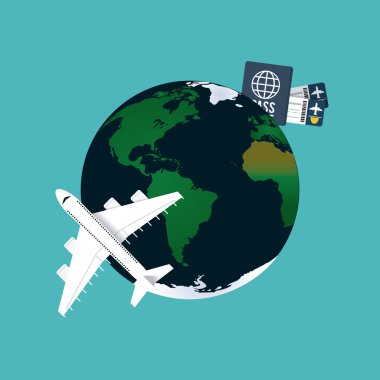 seyahat etmek simge tasarım