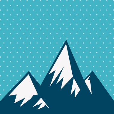 Kış spor tasarım, vektör çizim