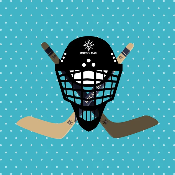 Hockey sport design, vektorillustration — Stockvektor