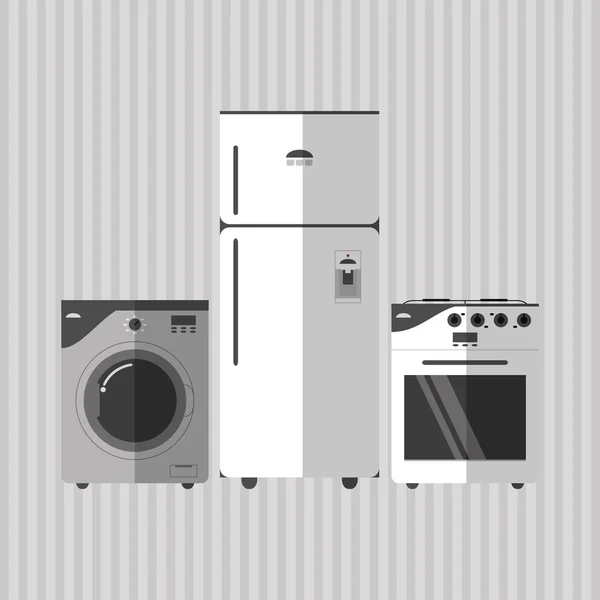 Casa suministros icono de diseño, vector de ilustración — Vector de stock