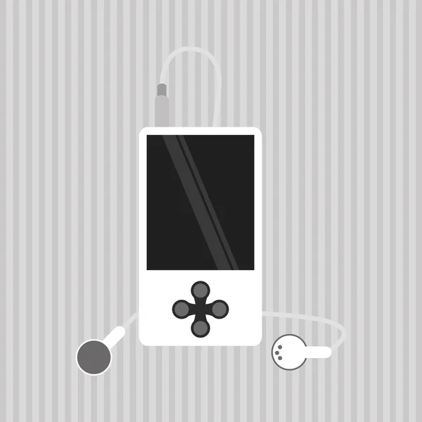 MP3 ikony designu, vektorové ilustrace — Stockový vektor