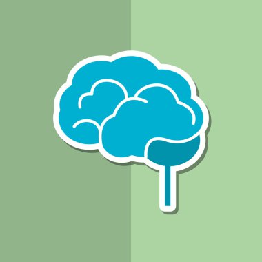 Büyük fikir simgesi tasarım, vektör çizim