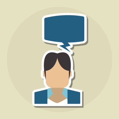 Kabarcık tasarım, vektör çizim ile iletişim