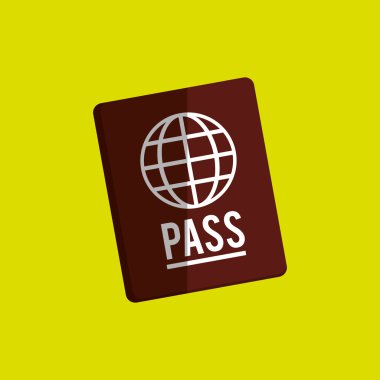 Simgesi tasarım, vektör çizim seyahat