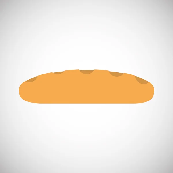 Icône de pain design, illustration vectorielle — Image vectorielle