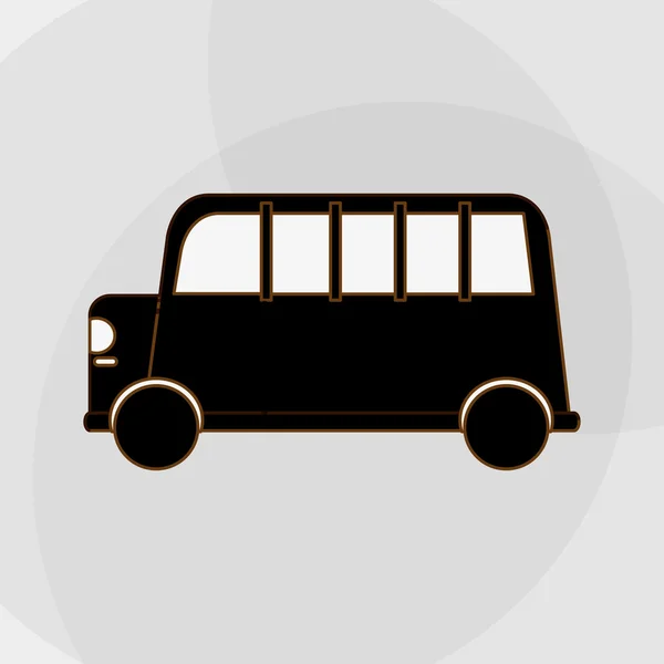 Progettazione icona di trasporto, illustrazione vettoriale — Vettoriale Stock