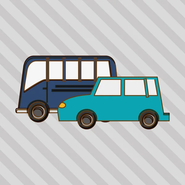 Transportation icon design, vector illustration — Stock Vector