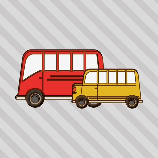Vervoer pictogram ontwerp, vectorillustratie — Stockvector