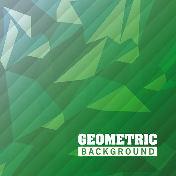 Diseño geométrico de fondo — Vector de stock