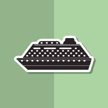 gemi ve simgesi tasarım seyahat