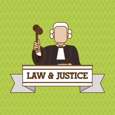 Yargıç simgesi tasarım