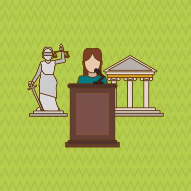 Hukuk ve Adalet Mahkemesi tasarım