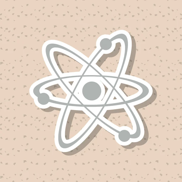 Atom icon design — Stock Vector
