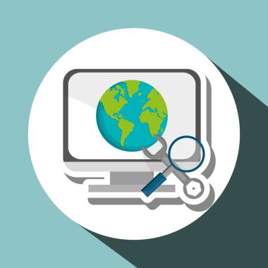 Teknoloji simgesi tasarım