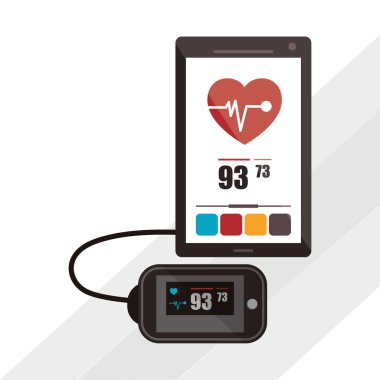 akıllı telefon simgesi tasarım, vektör çizim