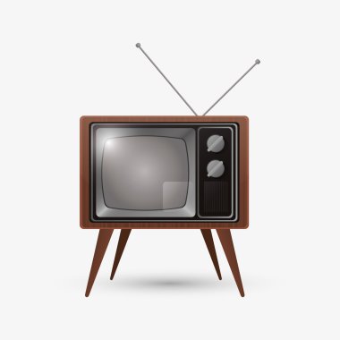televizyon simgesi tasarım, vektör çizim