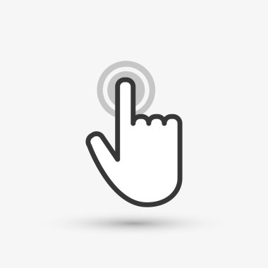 imleç simgesi tasarım, vektör çizim