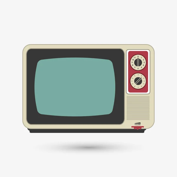 テレビ アイコン デザイン、ベクトル イラスト — ストックベクタ
