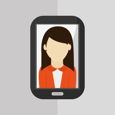 Sosyal Medya tasarım, vektör çizim