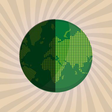 Planet tasarım, vektör çizim