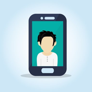 Sosyal Medya tasarım, vektör çizim