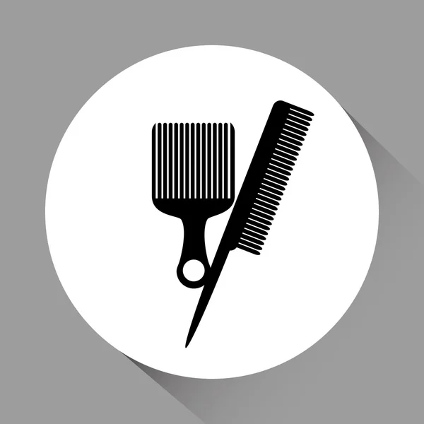 Peluquería diseño — Vector de stock