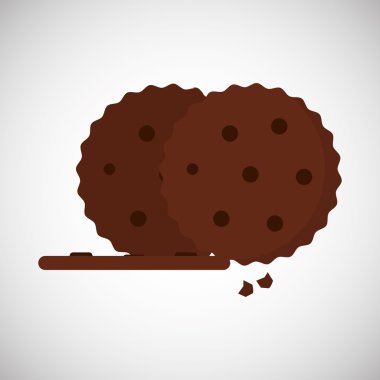 tanımlama bilgisi simgesi tasarım, vektör çizim