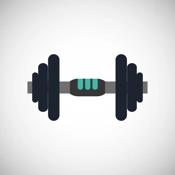 Gym icon design, illustrazione vettoriale — Vettoriale Stock