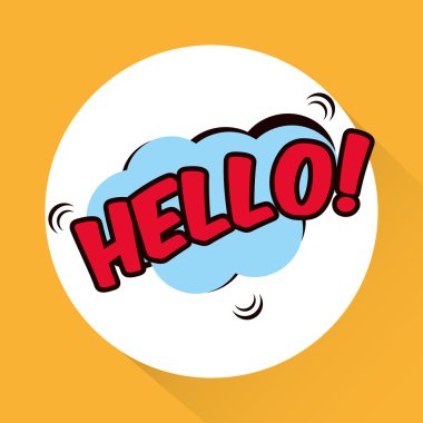 Retro iletişim tasarımı, vektör çizim