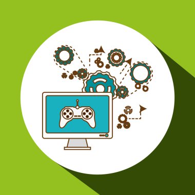 bilgisayar simgesi tasarım, vektör çizim