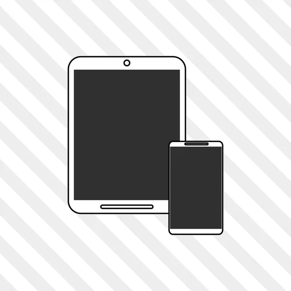Tablet icon design, vector illustration — Stock Vector