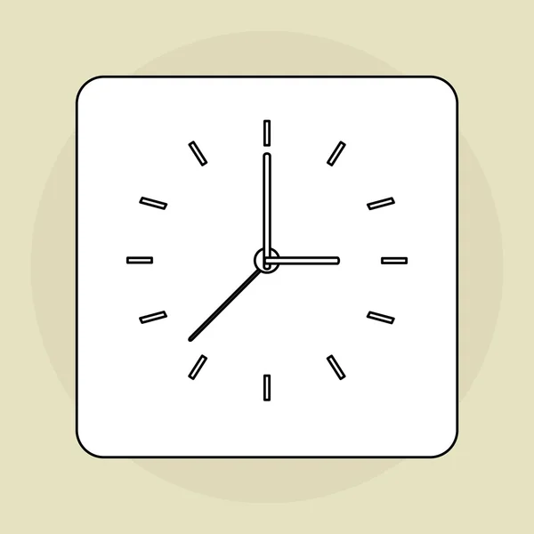 Дизайн іконок часу, векторна ілюстрація — стоковий вектор