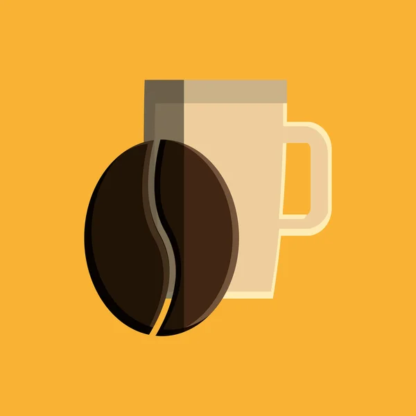 Café-Design, Vektorillustration — Stockvektor