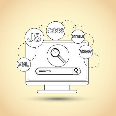 Duyarlı web tasarım, vektör çizim