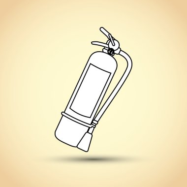 Güvenlik simgesi tasarım, vektör çizim