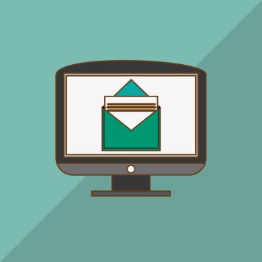 Sosyal Medya tasarım, vektör çizim