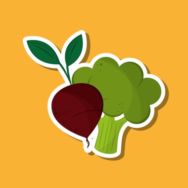 Organik mağaza tasarım, vektör çizim